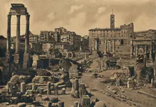 Roma - The Roman Forum and the Capitoline Hill 1910