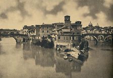 Roma - Tiberine Island and the ancient Bridges Caestius and Fabritius 1910