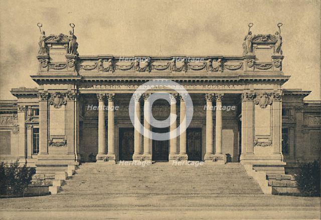 'Roma - Valle Giulia. National Gallery of Modern Art. (Bazzani, 1910)', 1910. Artist: Unknown.
