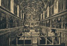 Roma - Vatican Palace - The Sistine Chapel, fonded by Sixtus IV in 1483 1910