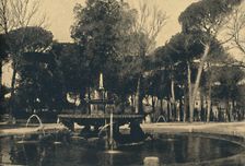Roma - Villa Borghese - Fountain of the Sea-Horses 1910