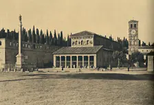 'Roma - Basilica di S. Lorenzo fuori le Mura 1910
