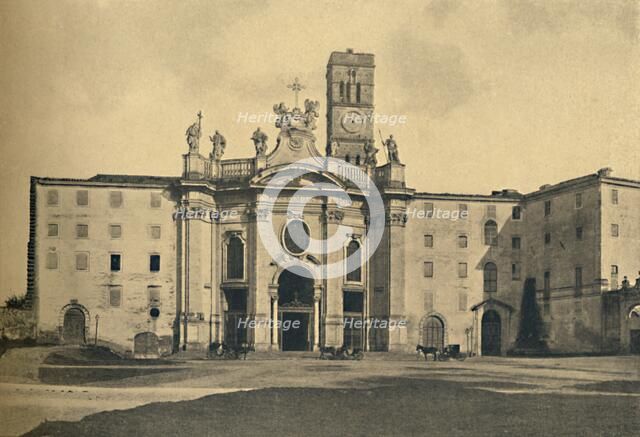 'Roma - Basilica of the Holy Cross of Jerusalem', 1910. Artist: Unknown.