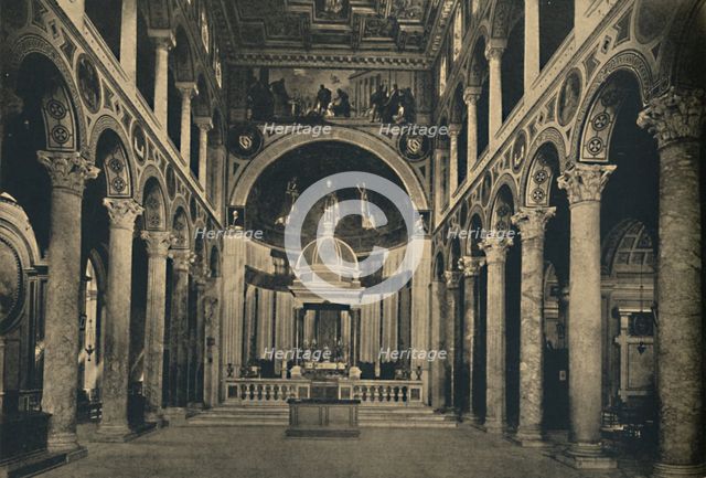 'Roma - Basilica of St. Agnes outside the walls on the Street Nomentana', 1910. Artist: Unknown.