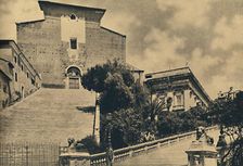 Roma - Church of S. Maria in Aracoeli, on the Capitoline Hill 1910
