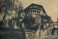 Roma - Clivus Scauri and Apse of the Church of SS. Giovanni and Paolo on the Caelian Hill 1910