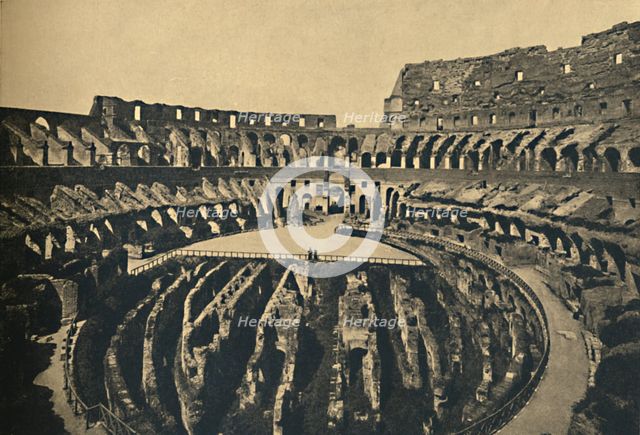 'Roma - Flavien Ampitheatre', 1910.  Artist: Unknown.