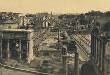 Roma - General View of the Roman Forum 1910