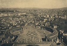 Roma - Panaromic View from the cupola of St. Peter's 1910