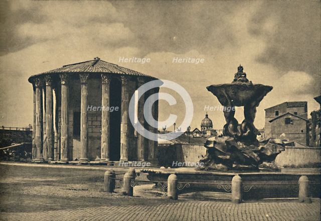'Roma - Piazza Bocca della Verita', 1910.  Artist: Unknown.