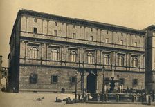 Roma - Piazza Scossacavalli. - Palace of Prince Torlonia, by Bramante 1910