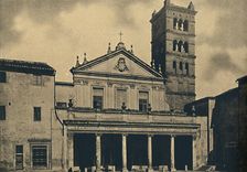 Roma - St. Caecilia's Church 1910