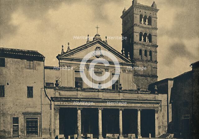 'Roma - St. Caecilia's Church', 1910. Artist: Unknown.