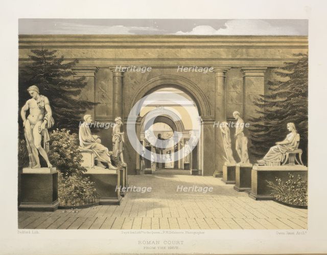 Roman Court, 1854.  Creator: Day & Son.