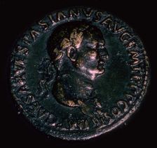 Roman coin of Vespasian