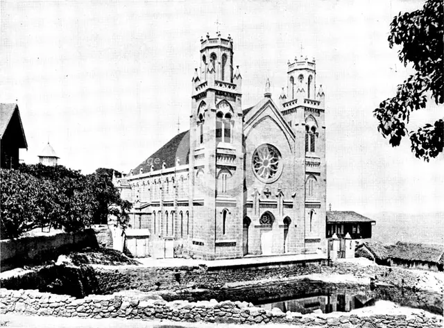 Roman Catholic Cathedral, Antananarivo, Madagascar, 1895. Creator: Unknown.