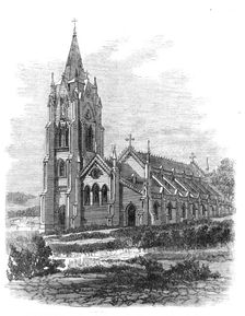 Roman Catholic church, Wellington, New Zealand, 1869. Creator: Unknown