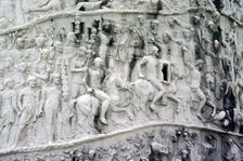 Roman Cavalry and Auxiliaries, Trajan's Column, Rome, c2nd century
