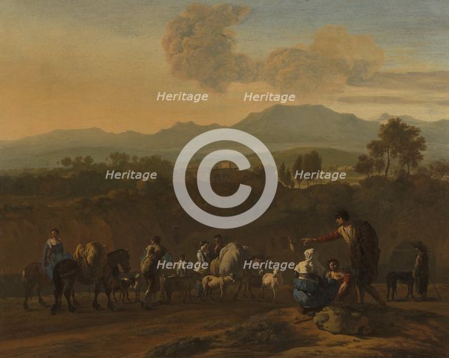 Roman Campagna, 1675. Creator: Karel Du Jardin.