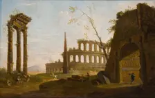 Roman Capriccio, 1756. Creator: John Inigo Richards