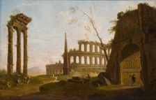 Roman Capriccio, 1756. Creator: John Inigo Richards
