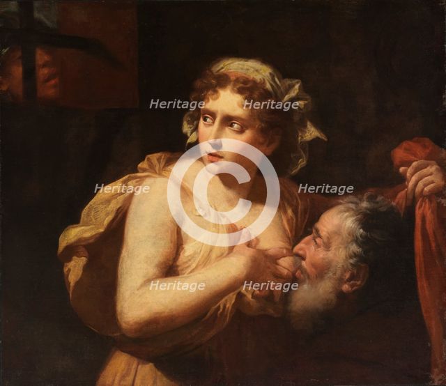 Roman Charity, 17th century. Creator: Unknown.