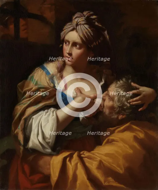 Roman Charity, c1670. Creator: Lorenzo Pasinelli.