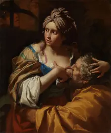 Roman Charity, c1670. Creator: Lorenzo Pasinelli
