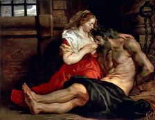 Roman Charity c1612. Artist: Peter Paul Rubens