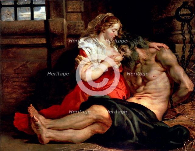 'Roman Charity', c1612.  Artist: Peter Paul Rubens