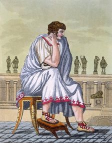 Roman Citizen, pub. 1796. Creator: Jacques Grasset de Saint-Sauveur (1757-1810)