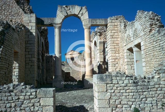 Roman city of Thugga, 2nd century. Artist: Unknown