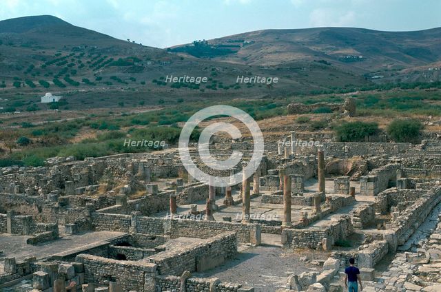 Roman city of Bulla Regia, 2nd century BC.