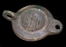 Roman clay lamp, 2nd century