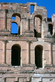 Roman amphitheatre in El Djem, 3rd century