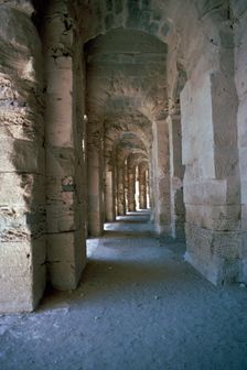 Roman amphitheatre in El Djem, 3rd century
