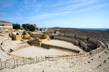 Roman amphitheatre, Tarragona, Catalonia, Spain, 2007. Creator: Samuel Magal