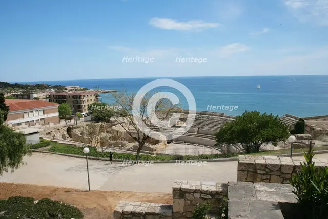 Roman Amphitheatre, Tarragona, Catalonia, Spain, 2008. Creator: LTL.