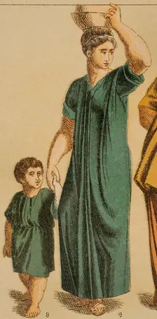 Roman Age Costume, 1881. Creator: Unknown