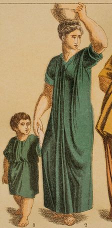 Roman Age Costume, 1881. Creator: Unknown