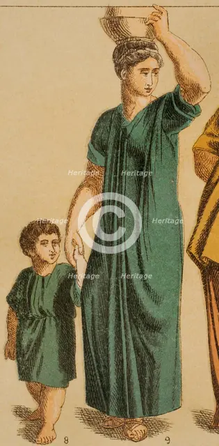 Roman Age Costume, 1881.  Creator: Unknown.