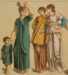 Roman Age Costume, 1881. Creator: Unknown