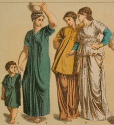 Roman Age Costume, 1881. Creator: Unknown