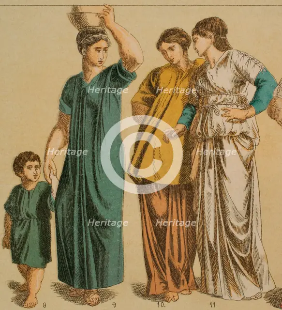 Roman Age Costume, 1881.  Creator: Unknown.