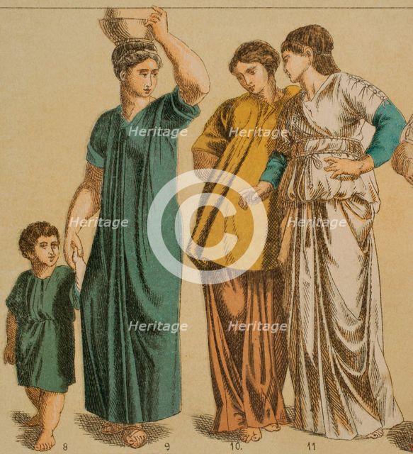 Roman Age Costume, 1881.  Creator: Unknown.