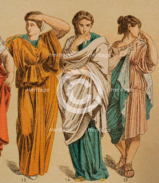 Roman Age Costume, 1881.  Creator: Unknown.