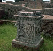 Roman altar showing Romulus and Remus, 3rd century