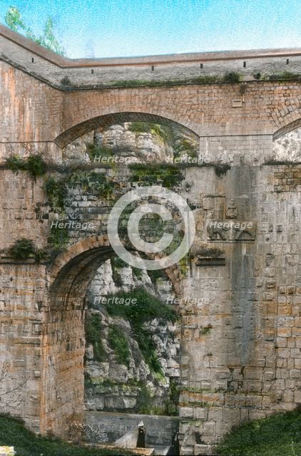 Roman arch, Constantine, northeast Algeria. Artist: Unknown