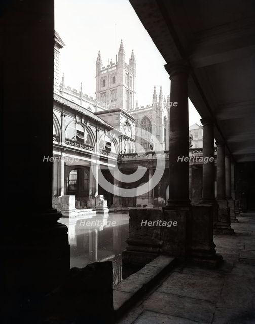 Roman Baths, Bath, Somerset, c1955. Creator: Arthur Charles Kirby Ware.