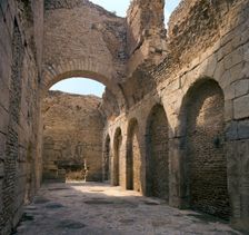 Roman baths in Bulla Regia, 1st century BC